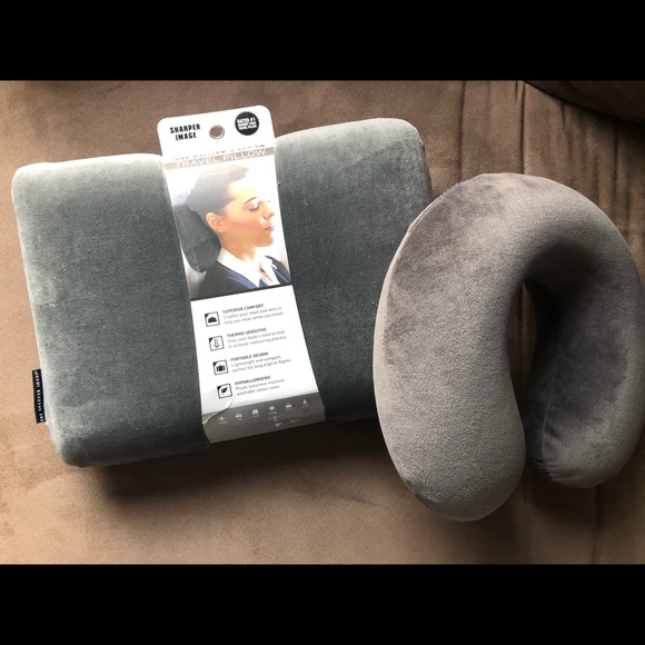sharper image neck pillow
